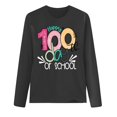 thumbnail image 6 of YUEHUA 100 Days of School Shirt for Women Teacher Graphic Long Sleeve Tshirt School Days Tee Tops, 6 of 6