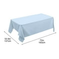 thumbnail image 3 of Large Plastic Rectangle Tablecloth Wipe Clean, Party Table Covers, Multi-Use Event Table Cover, 3 of 7
