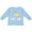 AE-Light Blue, variant on Goat Girl Farm Animal Girls Long Sleeve Toddler T-Shirt