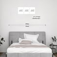 thumbnail image 7 of ZHONGYUTONG Funny Bathroom Animal Wall Art 3 Pieces Cute Panda Dog Rabbit Reading Newspaper on Toilet Poster Black White Canvas Prints for Rustic Restroom Framed (12.00" x 16.00" x 3PCS), 7 of 7