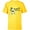 Yellow, variant on Disney Mickey Mouse Striding Retro Distressed Enjoy The Now - Short Sleeve T-Shirt for Kids - Customized-White