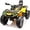 Yellow, variant on Yeshouse 24V Kids Ride on ATV, Toddler 4WD Electric Ride on Toy Car with LED Light, Bluetooth, Leather Seats, Yellow