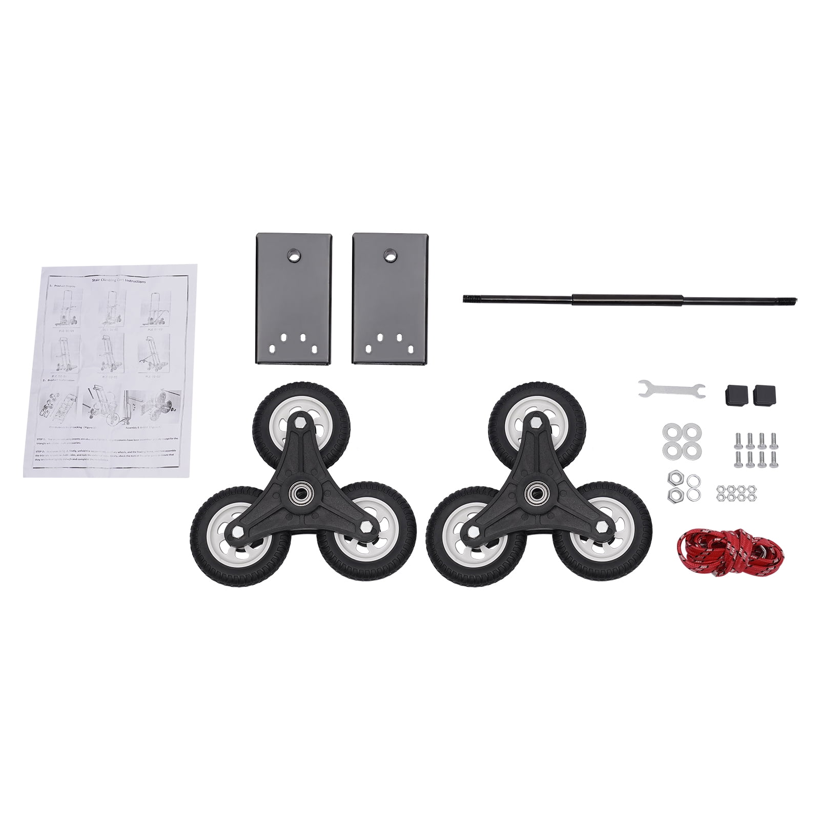 Portable Stair Climbing Climber Hand Truck Dolly Cart Trolley w/ Wheels 460 lbs