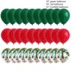 thumbnail image 1 of Globo de látex de Navidad para niños, globo verde dorado, confeti de aire, árbol de Navidad, decoración de fiesta de cumpleaños, suministros de boda, 10/30 piezas, 1 of 4