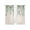 Green, variant on Green Leaves Sheer Curtains 72 Inch Length 2 Panels Set, Vintage Watercolor Farmhouse Vines Plants Voile Window Treatment Rod Pocket Curtains Sheers Drapes for Bedroom/Living Room/Kitchen 52"x72"x2