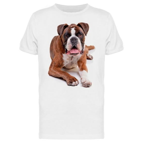 Photo Of Adorable Boxer T-Shirt Men -Image by Shutterstock, Male Large