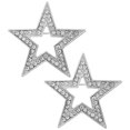 thumbnail image 1 of 2pcs Fancy Brooches Pins Alloy Brooches Pentacle Shape Brooches Clothes Pins, 1 of 3