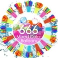 thumbnail image 1 of Globos de agua de llenado rápido de verano, adecuados para adultos y niños, globos de agua totales de enfriamiento de verano (666 globos de agua de colores), 1 of 5
