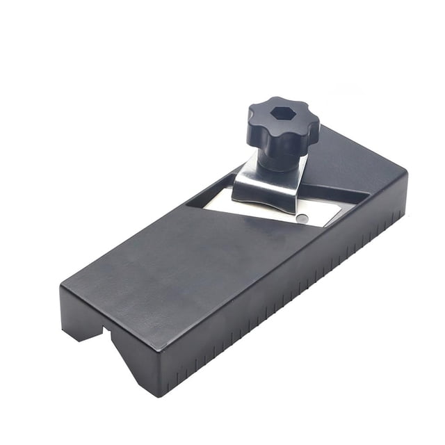 Speravity Herramienta de aplanamiento de plástico ABS para chaflán plano, tablero de yeso Manual de 45 grados para cortar carpintería, alisado de Herramientas y ferretería No.2 Speravity TO005533-02