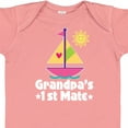 thumbnail image 4 of Inktastic Grandpas First Mate Girls Pink Sailboat Girls Baby Bodysuit, 4 of 5
