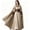 Khaki, variant on L'VOW Unisex Medieval Hooded Cloak Long Renaissance Cape with Hood - Halloween Cosplay LARP Wizard Elf Costume