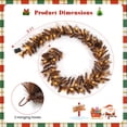 thumbnail image 3 of Costway 9FT Artificial Christmas Garland with 140 PVC & Pine Needles, Pine Cones, 3 of 10