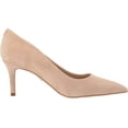 thumbnail image 6 of Sam Edelman Vienna Cappuccino Stiletto Heel Pointed Toe Slip On Fashion Pumps (Cappuccino, 6), 6 of 6
