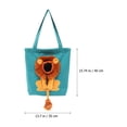 thumbnail image 2 of Houderco Bolsa Transportadora Portátil Para Mascotas Con Lona Duradera Y Especial Para Circulación De Aire, 2 of 8