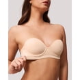 thumbnail image 3 of Sostén Halobliss Balconette Sin Costuras Strapless 38A Beige, 3 of 6