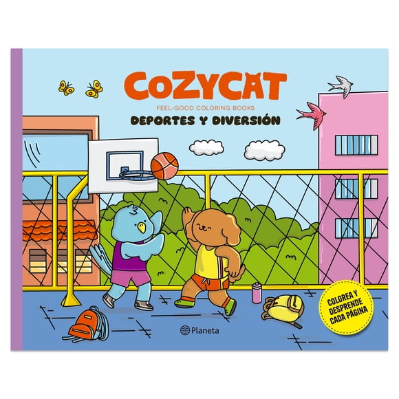 Cozy Cat 10 Deportes y Diversion Planeta Libro de bolsillo 1ra edicion