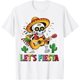 thumbnail image 1 of Camiseta divertida de calavera para tocar la guitarra con sombrero Lets Fiesta, 1 of 2