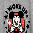 thumbnail image 3 of Disney - Mickey & Friends - Mickey Mouse - I Woke Up This Happy - Wink - Women's Short Sleeve Graphic T-Shirt, 3 of 5