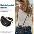 thumbnail image 6 of for Samsung Galaxy Z Flip5 Crossbody Wallet Case for Women, Bling Glitter PU Leather Phone Case with RFID Blocking Card Holder Cover for Samsung Galaxy Z Flip 5 SZ Black, 6 of 16