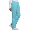 thumbnail image 5 of Cherokee Workwear Core Stretch Women's Scrubs Pant Mid Rise Pull-On Cargo 4005, 5 of 6