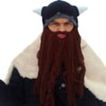 thumbnail image 5 of Bonnet de Ski Barbe Longue Viking pour Hommes Vagabond Barbare Fou, 5 of 5