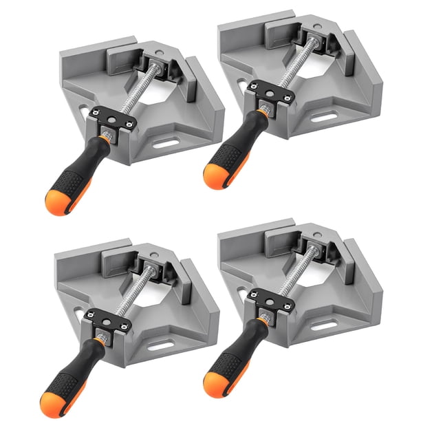 Pinzas de esquina Bates Choice para carpintería, paquete de 4 unidades, aleación de aluminio