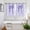 Purple, variant on Purple Bow Kitchen Curtains Window Panels, Cute Bowknot Simple Pure Color Insulated Window Treatment Curtain, Grommet Curtains for Bedroom/Living Room/Bathroom, 2 Piece 42"Wx54"L