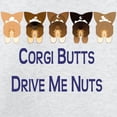 thumbnail image 3 of CafePress - Corgi Butts Drive Me Nuts Sweatshirt - Crew Neck Sweatshirt, 3 of 4