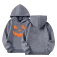 thumbnail image 6 of Girls Oversized Hoodies Halloween Pumpkin Graphic Hooded Sweatshirts Teen Kids Cute Funny Pullover Tops Cotton Casual Fashion Sweater, 6 of 6
