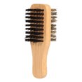 thumbnail image 1 of MasteelfCA 1 Pce Brosse à Tête Rétro à Huile Poils Souples Brosse à Barbe Brosse à Cheveux Déchiquetée, 1 of 8