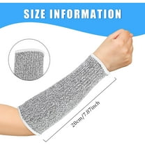 Arm Sleeves for Men Safety Shield: Anti - Cutting Wrist Guard Short Sleeve, Anti - Cut, Scratch & Wear - Resistant for Porcelain/Glass Factories & Outdoor Work, Protecting Your Arms