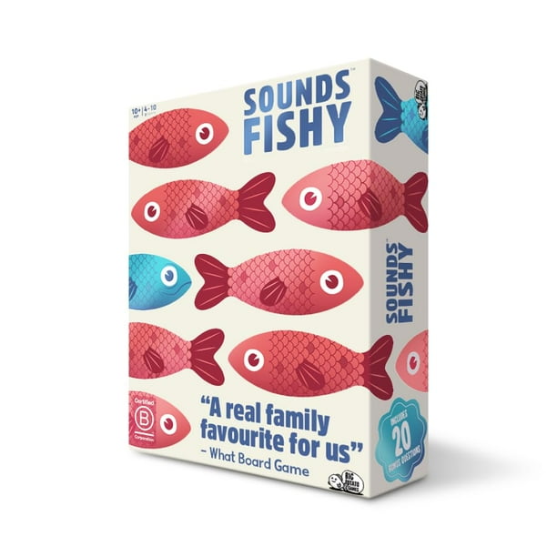Juego de mesa Big Potato Sounds Fishy para niños mayores de 10 años