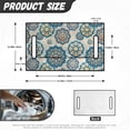thumbnail image 7 of Whosucclay Datura Flower Thickened Golf Cart Seat Protector Anti-Fade for EZGO Yamaha Club Car Icon, Anti-Wear Golf Cart Seat Cover, 7 of 7