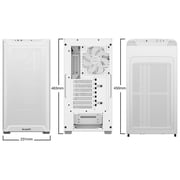 be quiet! BGW75 PURE BASE 501 Airflow White ABS / Steel / Tempered Glass ATX Full Tower Computer Case