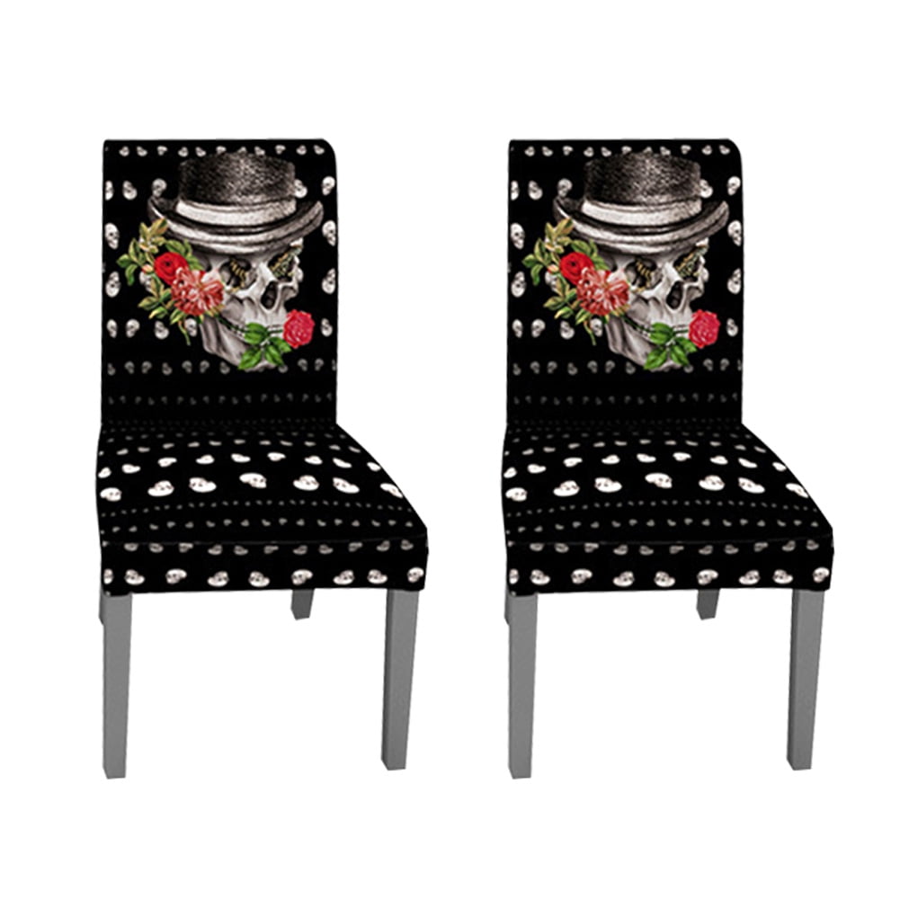 dollar tree halloween chair covers