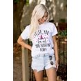 thumbnail image 4 of Fluff You Fluffin Kitty Cat Funny Pun Women's Plus Size Graphic Tee Brisco Brands 5X, 4 of 5