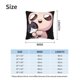 thumbnail image 4 of Fundas de almohada de terciopelo The Binding Of Isaac, fundas de almohada decorativas suaves y acogedoras con cremallera oculta para dormitorio, sofá, sillón, funda de almohada de terciopelo, 4 of 8