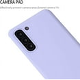 thumbnail image 4 of Designed for Samsung Galaxy S21 Fan Edition,Slim Liquid Silica Gel Shockproof Phone Cover Soft Anti-Scratch Microfiber Lining Protection Case for Samsung Galaxy S21 FE (Light Purple), 4 of 7