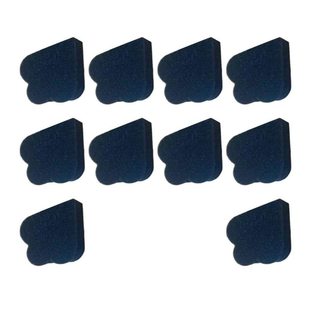 10 esponjas reutilizables para pintar el cuerpo de niños y adultos. pechuga de ciruela negra