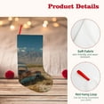 thumbnail image 4 of Picia Deserted Classic Car Landscape for 18in Christmas Stockings, Xmas Stocking for Kids, Holiday and Family Stocking for Fireplace or Party Decoration, 4 of 8
