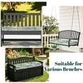 thumbnail image 7 of HONEY HOME Outdoor Bench Cushion, 63x20x4 Inch, Tufted Waterproof Swing Cushions with Ties for Patio Bench Window, 7 of 7