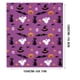 thumbnail image 1 of Xihbxyly Manta de Franela para Halloween, Diseño de Calabaza Aterradora, Suave y Cálida, Portátil, Ideal para Usar En Sofá o Cama, Ideal para Decoración de Halloween, Lavable a Máquina, 150 X 200 Cm., 1 of 7