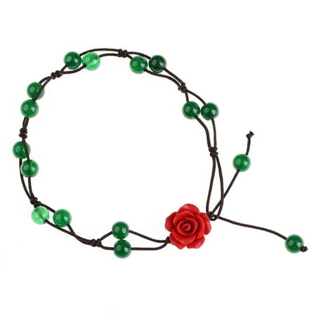 

1pc Stylish Foot Jewelry Lady Flower Design Foot Chain Delicate Ankle Chain