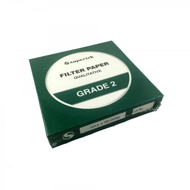 American Educational 7FP002215 Grade 2 Filter Paper Set of 100