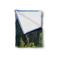 thumbnail image 2 of Vintage China Soft Flannel Fleece Throw Blanket, Old Town Scene of Lijiang Black Dragon Pool Park Jade Dragon Snow Mountain, Cozy Plush for Indoor and Outdoor Use, 50" x 60", Multicolor, by Ambesonne, 2 of 5