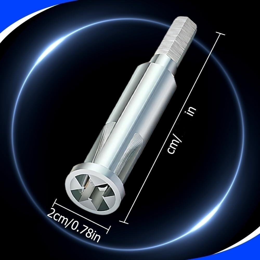 Wire Stripping And Twisting Tool, 2024 New Wire Twister Tool for Drill Automatic Wire Stripper Cable Wire Connector Tool, Hex Shank Cable Wire Twisting Tool for Electrical Power Drill (Original 1Pcs)