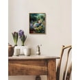 thumbnail image 5 of Drsoum Classic Moody Elegant Woman Stands Reading a Book Victorian Prints Vintage Wall Art Kitchen Bathroom Office Decor 11x14in Brown Framed, 5 of 7