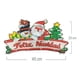 thumbnail image 3 of Decoraciones Navideñas Luminosas Colgante Multicolor Luz Led Santa/Feliz Navidad YANKON YK-NAV-FLUZ0201, 3 of 4
