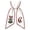 C#1020, variant on Patriotic Wreath Sash Stripes Bow with Initial Embroidery for Front Door Wall Holiday Display Patriotic Decoration A 15.7"