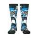thumbnail image 1 of Fotbe Sea Animal Calcetas Divertidas Estampadas para Hombre y Mujer, Calcetas de Algodón hasta la Rodilla para Caminar, Correr, Enfermería y Embarazo, 1 of 6